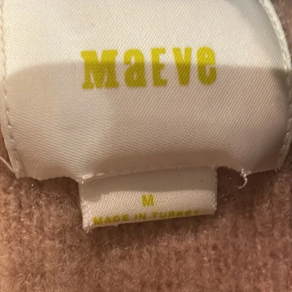 Anthropologie MAEVE EMBROIDERED bomber style sweater jacket - Picture 5 of 6